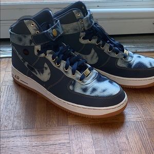 Nike Air force one High “denim”